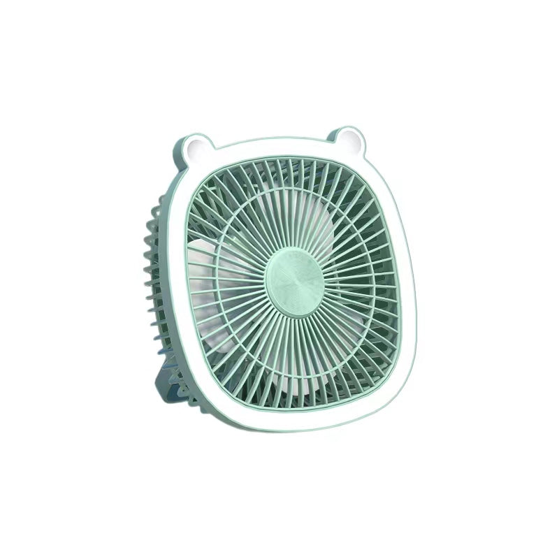 Desk Fan 3 Speeds Portable Small Fan with Strong Airflow Quiet Table Fan Rotate Personal Cooling Fan For Bedroom Home Office Desktop Travel